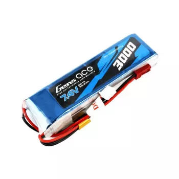 Akumuliatorius Gens Ace 3000mAh 7.4V 1C 2S1P LiPo