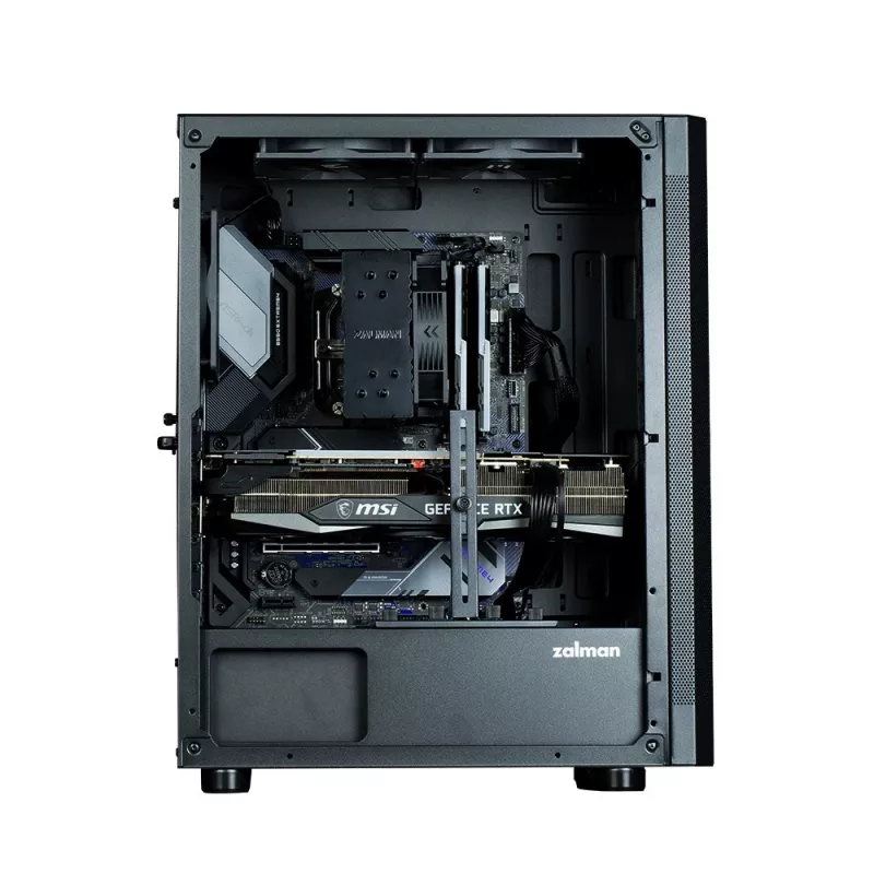 Korpusas Zalman I4 ATX Mid Tower su 6 ventiliatoriais
