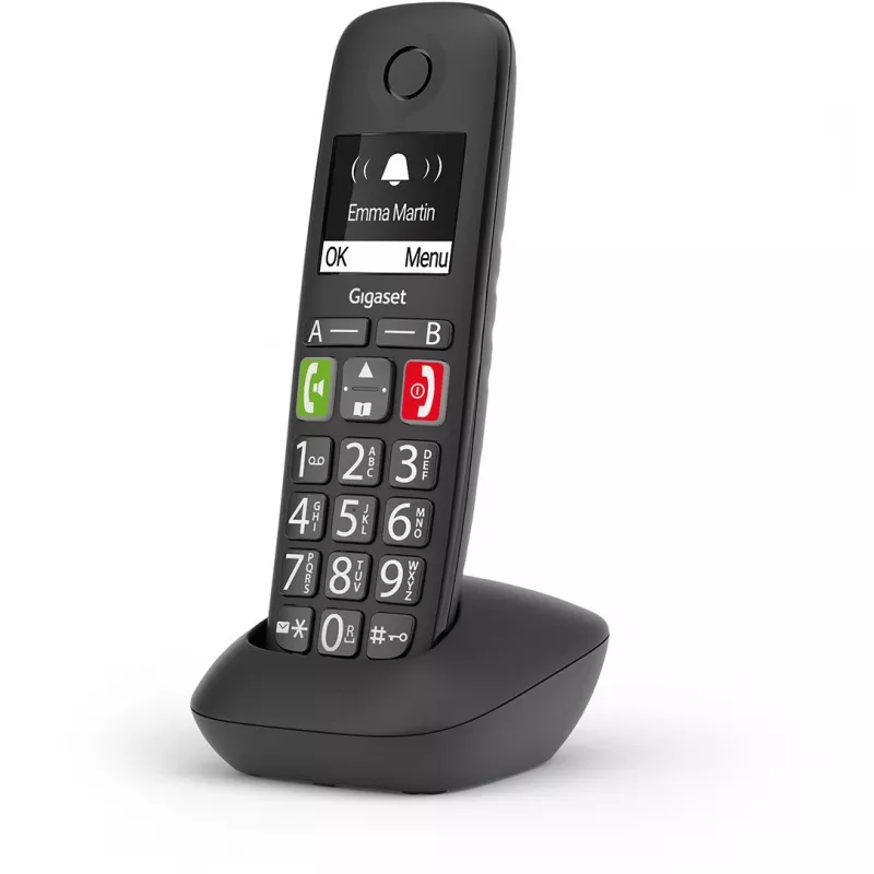 Gigaset Hearing Aid.DECT E290HX papildomas juodas