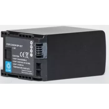 Įkraunama fotoaparato baterija Extra Digital BP-827, ličio jonų 3200 mAh, suderinama su Canon BP-827