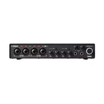 Garso/MIDI sąsaja YAMAHA URX44C – kompaktiška USB garso ir MIDI jungtis