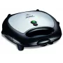 Sumuštinių keptuvė Tefal Break Time SW6148 – 2 sumuštiniams, nuimamos nelimpančios plokštės, laido laikymas, juoda/pilka