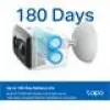 Belaidė lauko stebėjimo kamera su baterija TP-LINK Tapo C400 — 1080p, naktinis matymas, dvipusis garsas, judesio detekcija, IP65