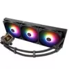 CPU aušintuvas Thermalright Frozen Warframe 420 BLACK ARGB — 140 mm ARGB ventiliatoriai, 420 mm radiatorius