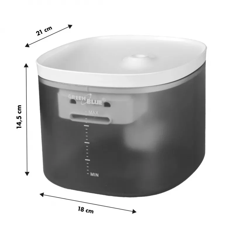 Automatinis gertuvė augintiniams GreenBlue GB392, 2 l talpa, be BPA