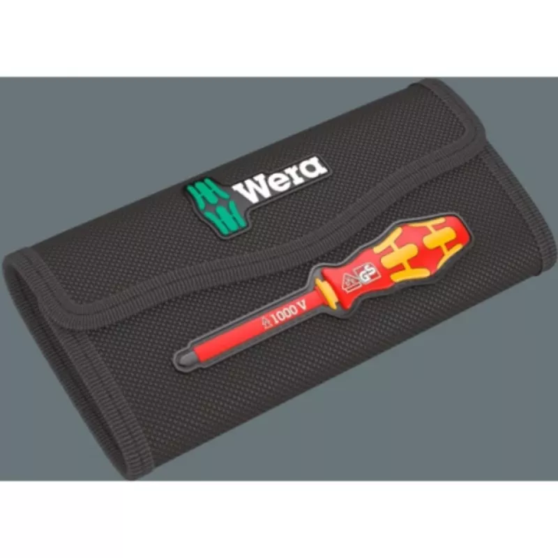Wera Kraftform Kompakt Turbo i Imperial 1 keičiamųjų antgalių rinkinys Wera 05006641001, raudonas