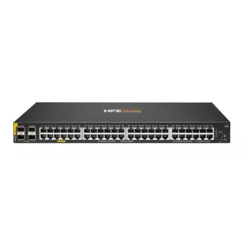 HPE Networking CX 6000 48 prievadų 10M/100M/1G Class4 PoE 4 SFP 1G 370W valdomas jungiklis