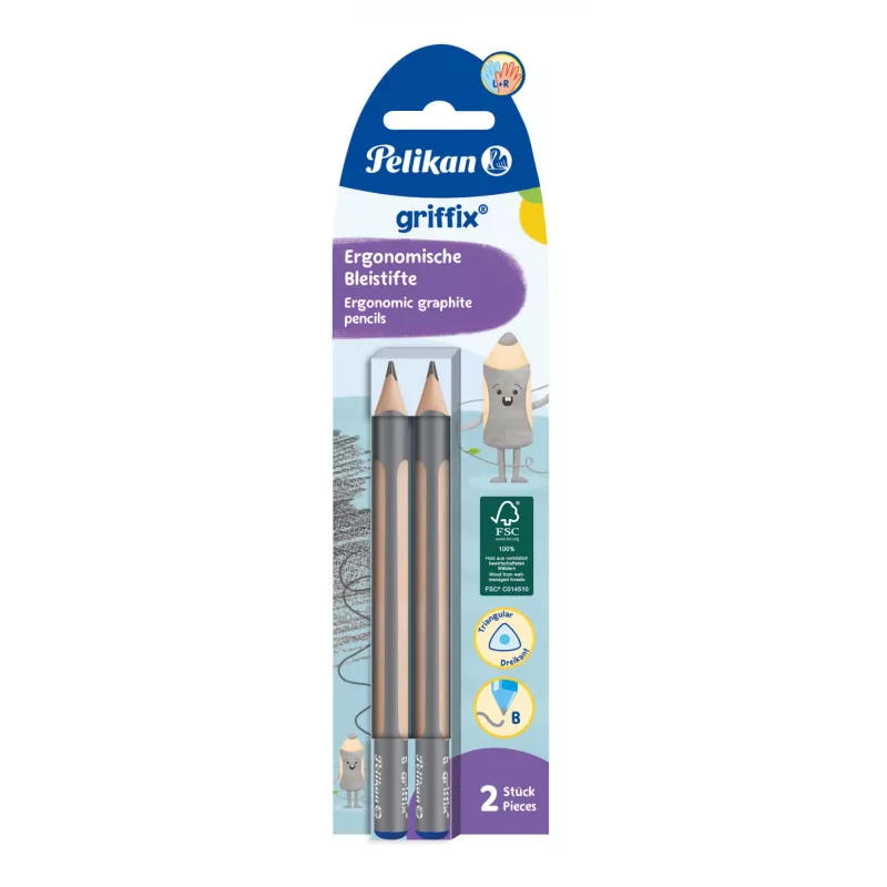 Grafitinis pieštukas Pelikan 817028 B 2 vnt.