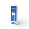 Savio USB 2.0 USB A - Micro USB baltas CL-167 3 m laidas