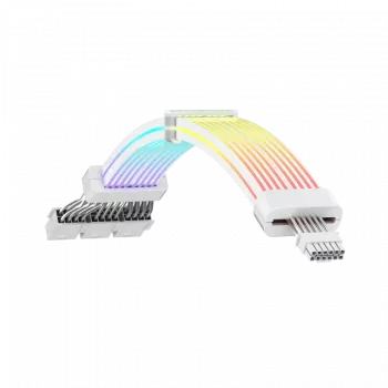 Gamemax 12VHPWR CABLE-BK modulinis kabelis baltas