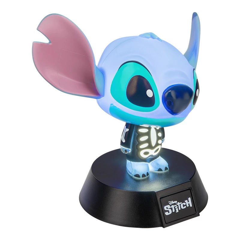 Stalinė lempa Paladone Stitch Skeleton Icon Light – personažo naktinė šviesa