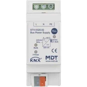 MDT STV-0320.02 - Magistralės maitinimo šaltinis 4TE REG 320mA