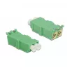 Optiminis skaidulų movos jungiklis DeLOCK 85927 LC Duplex moteriška-moteriška 4 vnt.