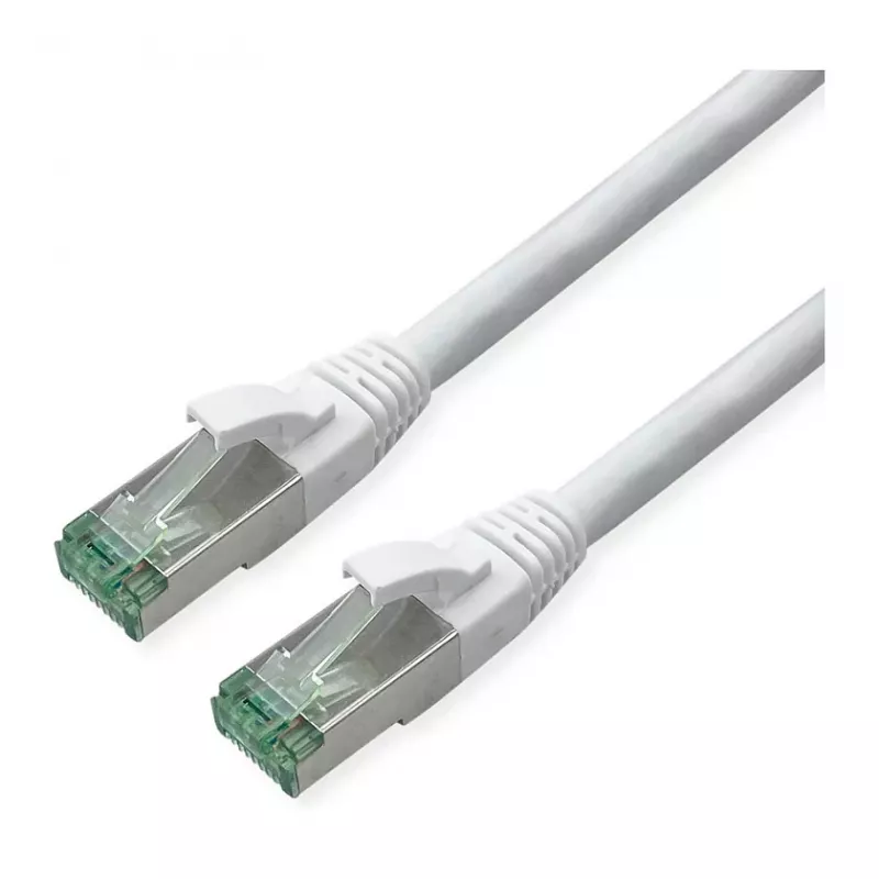 ROLINE RM Patch Cable Cat.6A S/FTP (PiMF), balta, 0,3 m