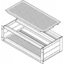 Schroff Užpildymo Plokštė 84HP 235D 160/220D (21500037)