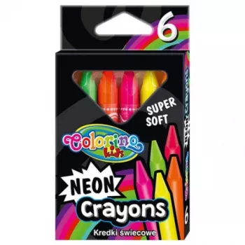 Colorino Kids Neon pieštukai 6 spalvų