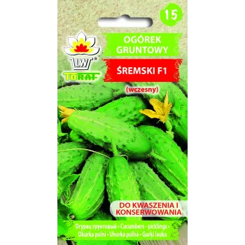 Agurkų Sėklos Srem Cucumber F1 Toraf, 5g Pakuotė