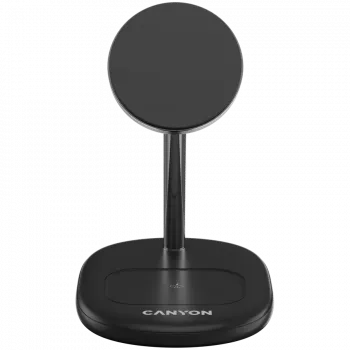 Canyon On Power 205 - belaidė 2in1 įkrovimo stotelė dviems įrenginiams vienu metu - juoda