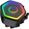Skysčio aušinimo rinkinys Cooler Master MasterLiquid 360 Core II 12 cm Juodas