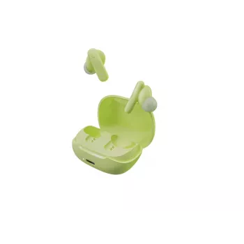 Belaidės ausinės į ausį Skullcandy Smokin’ Buds žalios, intraauralinės, 20–20000 Hz, 0,0406 kg