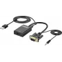 SpeaKa Professional AV keitiklis SP-12111624 [VGA lizdas - HDMI] 1920 x 1080 pikselių