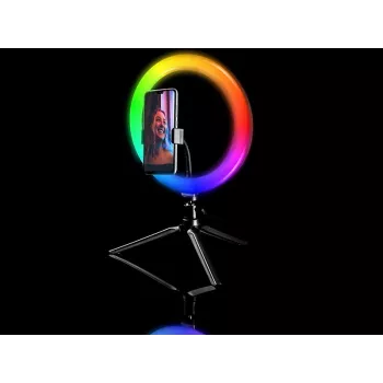 TRACER Ring Lamp RGB 26cm su trikoju