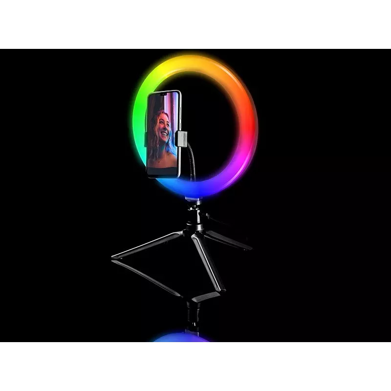 TRACER Ring Lamp RGB 26cm su trikoju