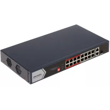 Hikvision DS-3E0318P-E/M(C) tinklo jungiklis