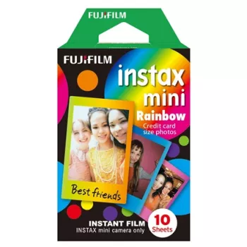 Momentali nuotraukų plėvelė Fujifilm Instax Mini Rainbow