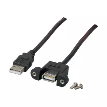 USB laidas Efb K5291SW.0,5V2 juodas