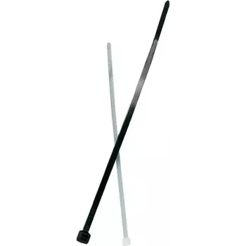 Fischer kabelio raištis UBN (I x P) 350 mm x 7,6 mm, juodas, 100 vnt. (87497)