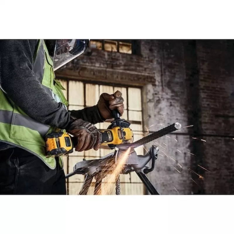DeWalt DCG409VS 18v XR Flexvolt Advantage belaidis kampinis šlifuoklis 125mm