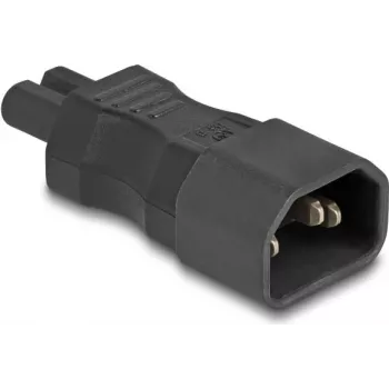 DeLOCK maitinimo adapteris IEC 60320 C14 → C7 lizdas 2.5 A juodas