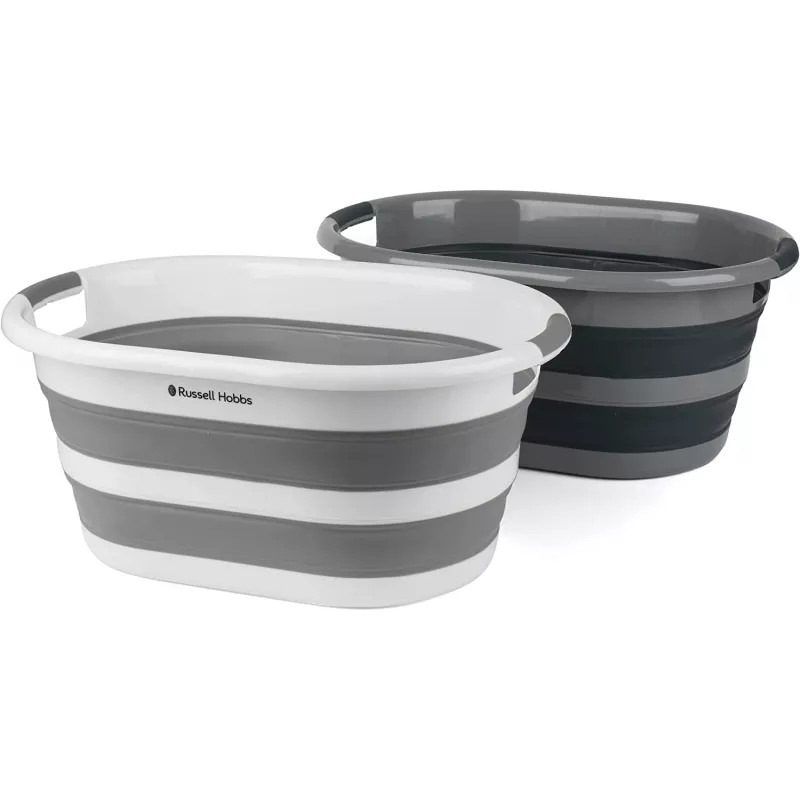 Sulankstoma skalbinių krepšys Russell Hobbs LA053879GRYFEU7 27L