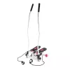 Pink diagonal stepper with movable arms and cables HMS S3085