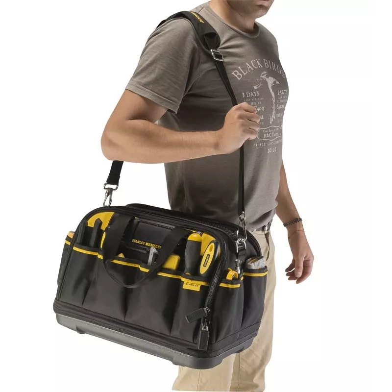 Įrankių krepšys STANLEY FATMAX Multi Access FMST1-73607, poliesteris, 430×280×300 mm, 2 rankenos, peties diržas