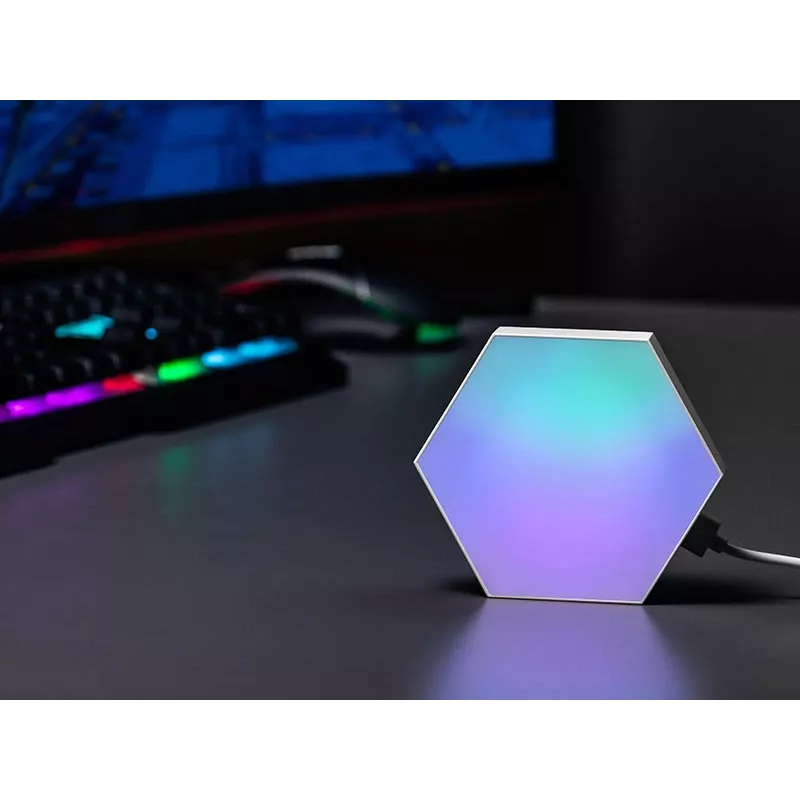 Įleidžiamas RGB LED skydelis TRACER Smart Hexagon Tracer 47256 Ambience TRAOSW47256