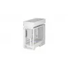 Korpusas DeepCool CL660 WH White — ATX/Micro-ATX/Mini-ITX, grūdintas stiklas, palaiko ATX/PS2/SFX/SFX‑L maitinimo šaltinius