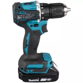 Makita DDF487RAJ akumuliatorinis suktuvas/gręžtuvas 1700 aps/min Juoda, Žalia