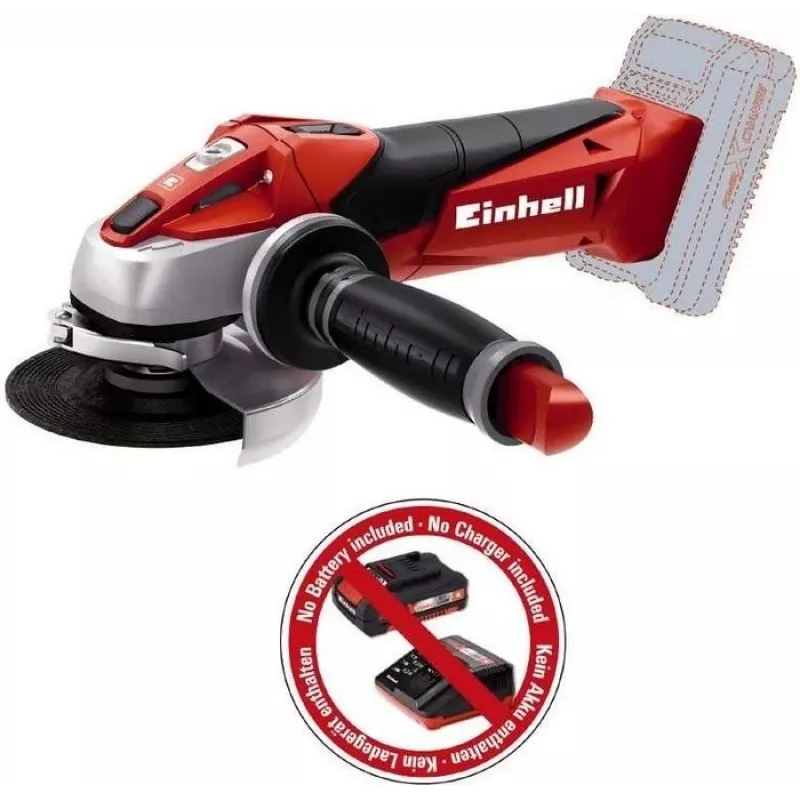 Einhell TE-AG 18/115 Li-Solo kampinis šlifuoklis 11,5 cm 8500 aps./min. 1,21 kg