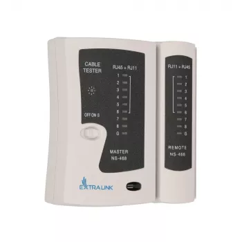 Extralink kabelių testeris, RJ45 RJ11