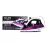 Adler AD 5022 Sausas ir garinis lygintuvas su keraminiu padu, violetinis, 2200 W
