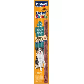Šunų skanėstas Vitakraft Beef Stick Original plus Mineral 12 g — jautienos skonio, 30% baltymų, be cukraus ir glitimo