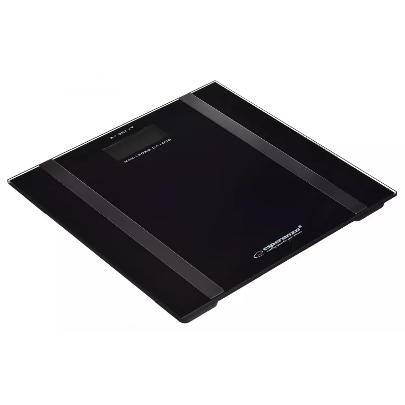 Asmeninės kūno svorio svarstyklės Esperanza EBS018K – elektroninės, 180 kg, juodos