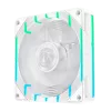 GAMEMAX TORNADO T12 ARGB-RW 120mm Baltas Atvirkštinės Mentės Kompiuterio Ventiliatorius