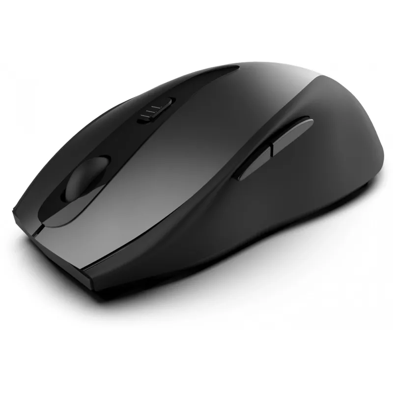 Cian Technology GmbH INCA Mouse IWM-505 ergonominė belaidė pelė su lazeriniu jutikliu, 1600 DPI, juoda