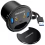 USB centrinis įrenginys (hub) GRAUGEAR G-THUB-AU-60 USB 3.2 Gen 1 Type-A juodas
