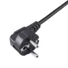 Akyga AK-PC-05A maitinimo kabelis CEE 7/7–IEC C13, 5 m, juodas