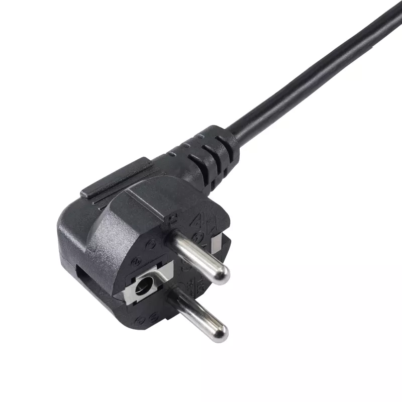 Akyga AK-PC-05A maitinimo kabelis CEE 7/7–IEC C13, 5 m, juodas
