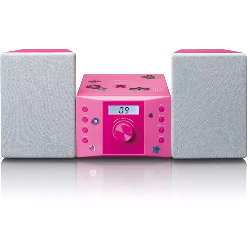 Nešiojamas stereo komplektas Lenco MC-013PK